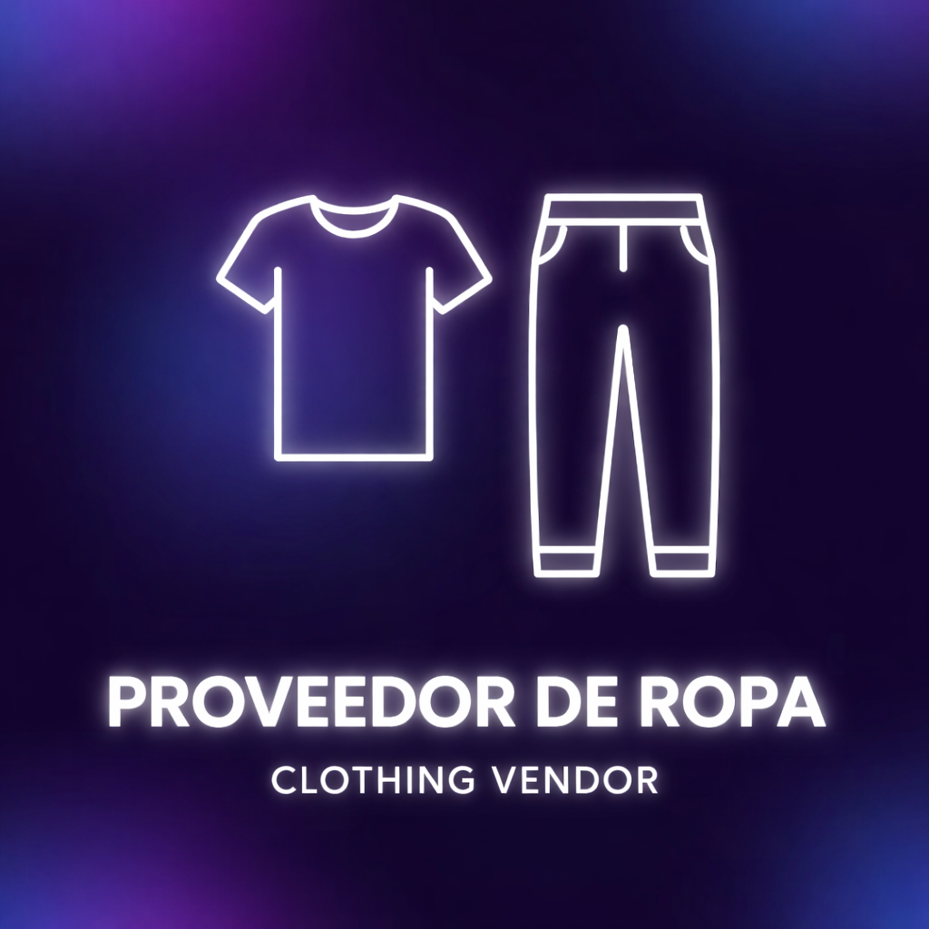 PROVEEDOR DE ROPA Y ZAPAS